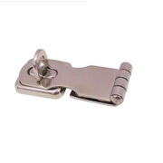 AISI 316 Hasp and Swivel Staple 70mm - Lockable