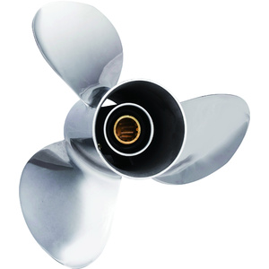 Mercury Stainless Propeller - Dia 13 3/4", Pitch 19"