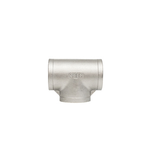 AISI 316 Equal Tee 1 1/2 inch (38mm)