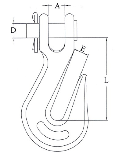 Chain Hook 8mm I QLD I Whitsunday Discount Marine