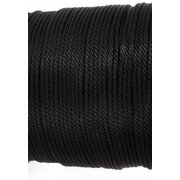 Polyester 8 Plait 6mm x 1m, Black