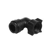 DMfit Connector Elbow w Swivel 1/2 BSPF X 15mm OD Quick Connect