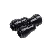 DMfit Union 2 Way Divider X 15mm OD Quick Connect