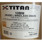 TITAN HDG L/G3 - RATED SHORT LINK CHAIN