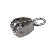 AISI 316 Double Sheave Block Pulley 25mm - 8-10mm rope