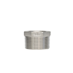 AISI 316 Reducing Bush 3/4 to 1/2 inch  (male to female thread)