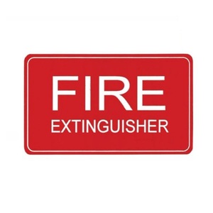 Fire Extinguisher - Safety Sign Large