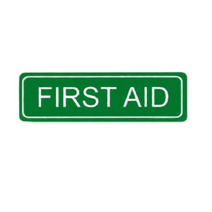 First Aid - Safety Sign