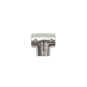 AISI 316 90 Degree Handrail Tee (internal diameter 22mm)