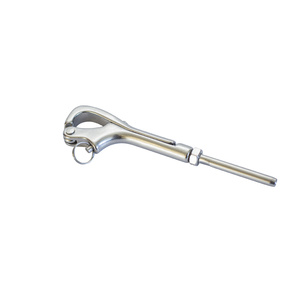 AISI 316 Pelican Screw Hook Terminal for 4mm Wire, M8 B/L 2,350Kg