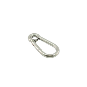 AISI 316 Carabiner Hook with Eye 10mm