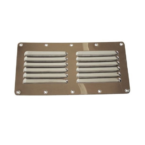 AISI 304 Louvered Vent - 230 X 115 X 0.7mm