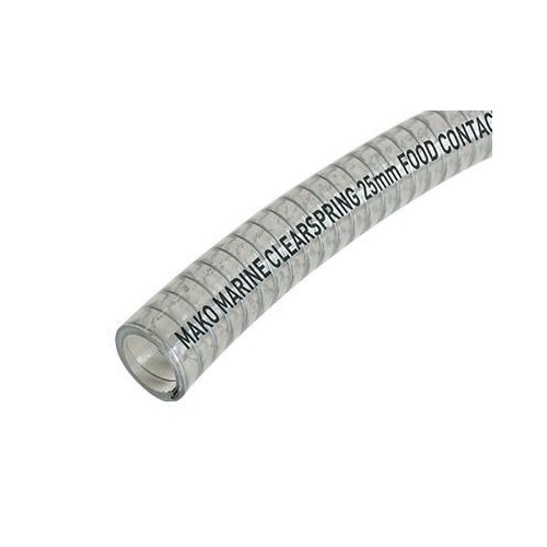 Mako Clear Spring (helix coil) Hose per meter