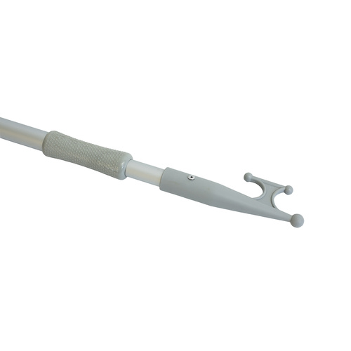 Aluminum Boat Hook, Telescopic from 1.2 to 2.1 meters
