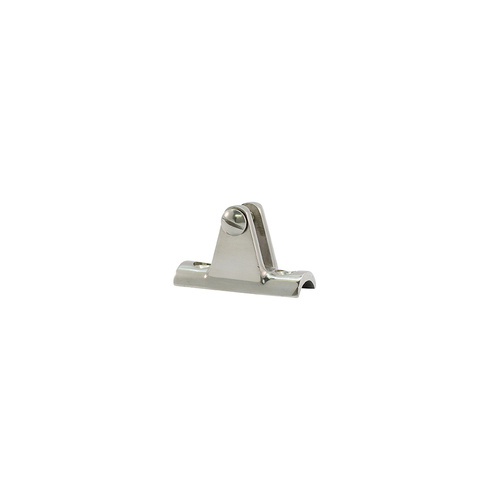 AISI 316 Curved Deck Hinge 90 Degrees for 22mm diameter tube